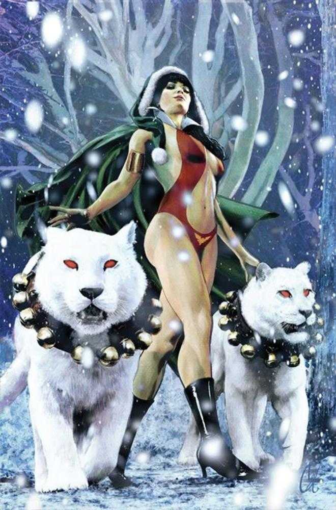 Vampirella Helliday Special 2026 #1 (One Shot) Cover F Cat Staggs Limited Full Art Variant